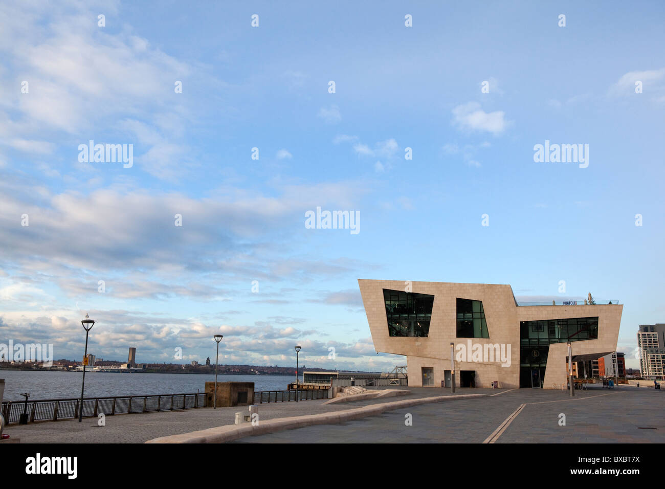Liverpool Pier Head Terminal de Ferry, Banque D'Images