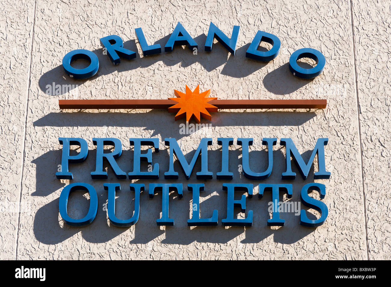 Orlando Premium Outlets Mall, Lake Buena Vista, Orlando, Floride, USA Banque D'Images