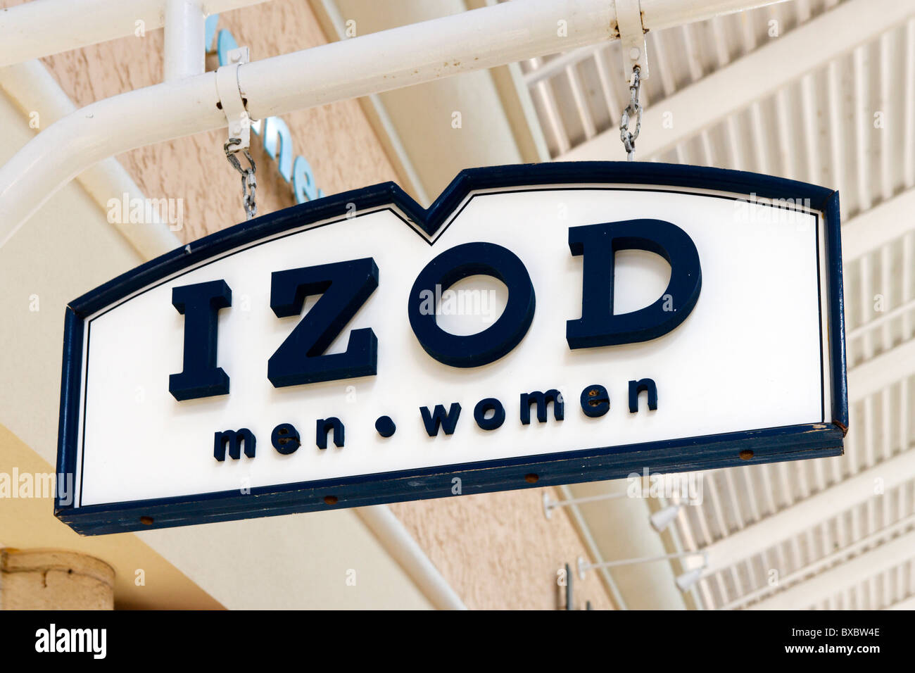 Magasin Izod, Orlando Premium Outlets, Lake Buena Vista, Orlando, Floride, USA Banque D'Images
