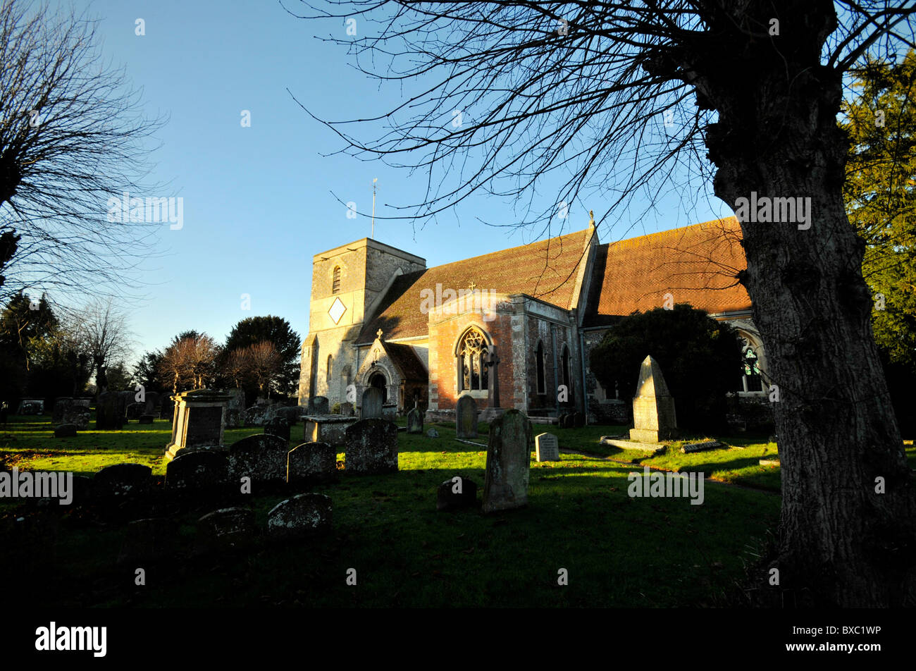 L'église paroissiale de Kintbury Newbury Berkshire UK Banque D'Images