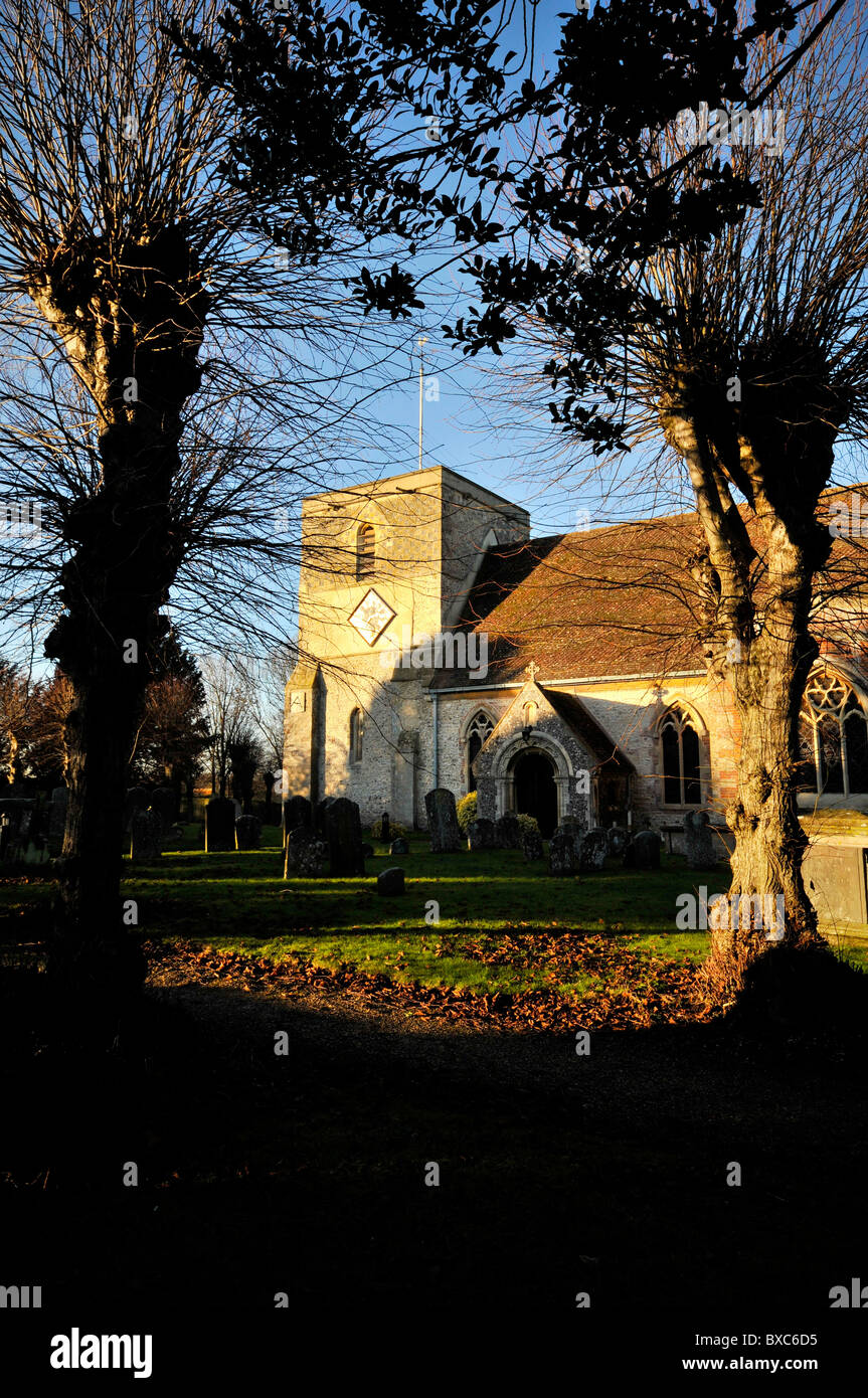 L'église paroissiale de Kintbury Newbury Berkshire UK Banque D'Images