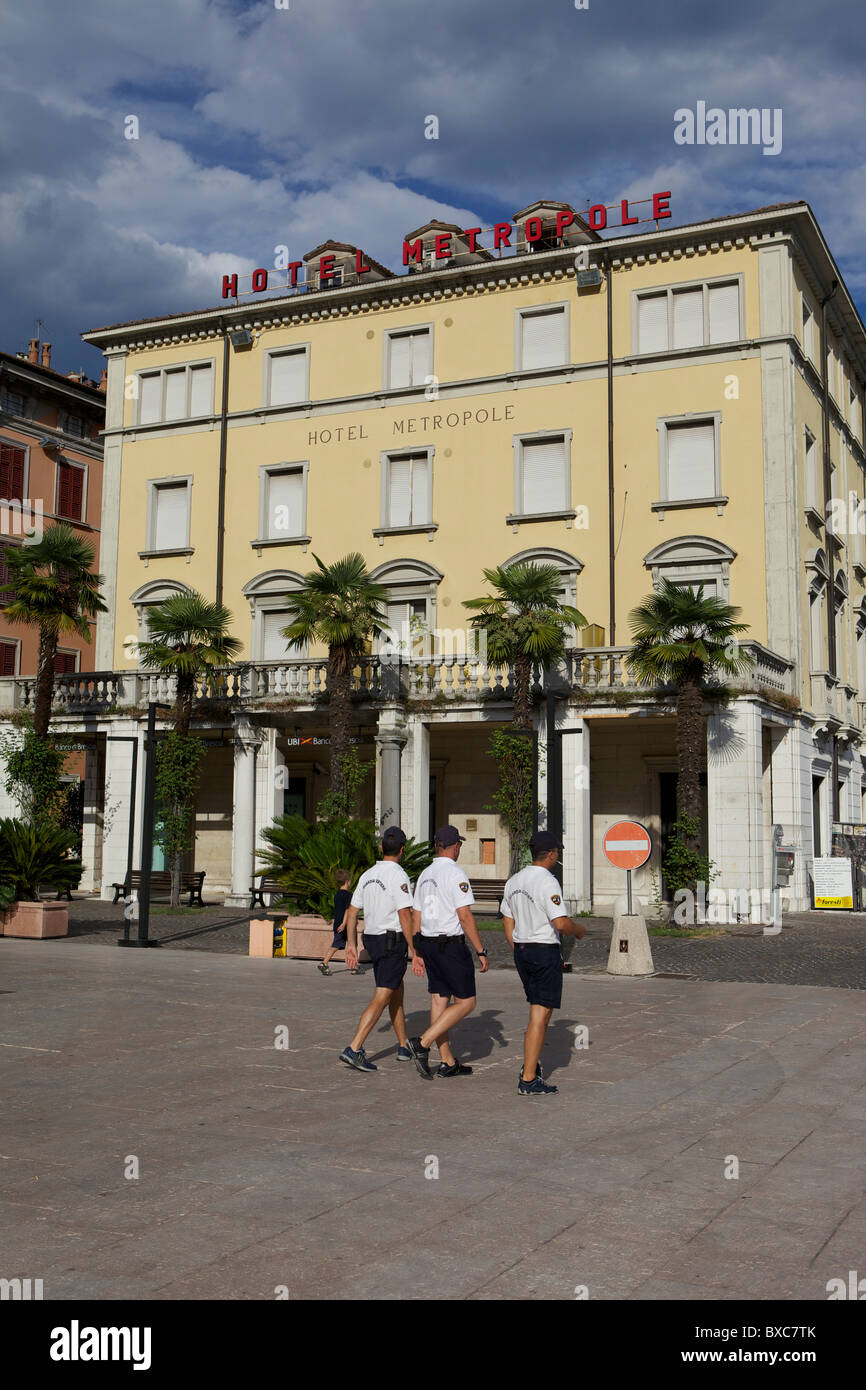 Salò, Lac de Garde, Italie Banque D'Images