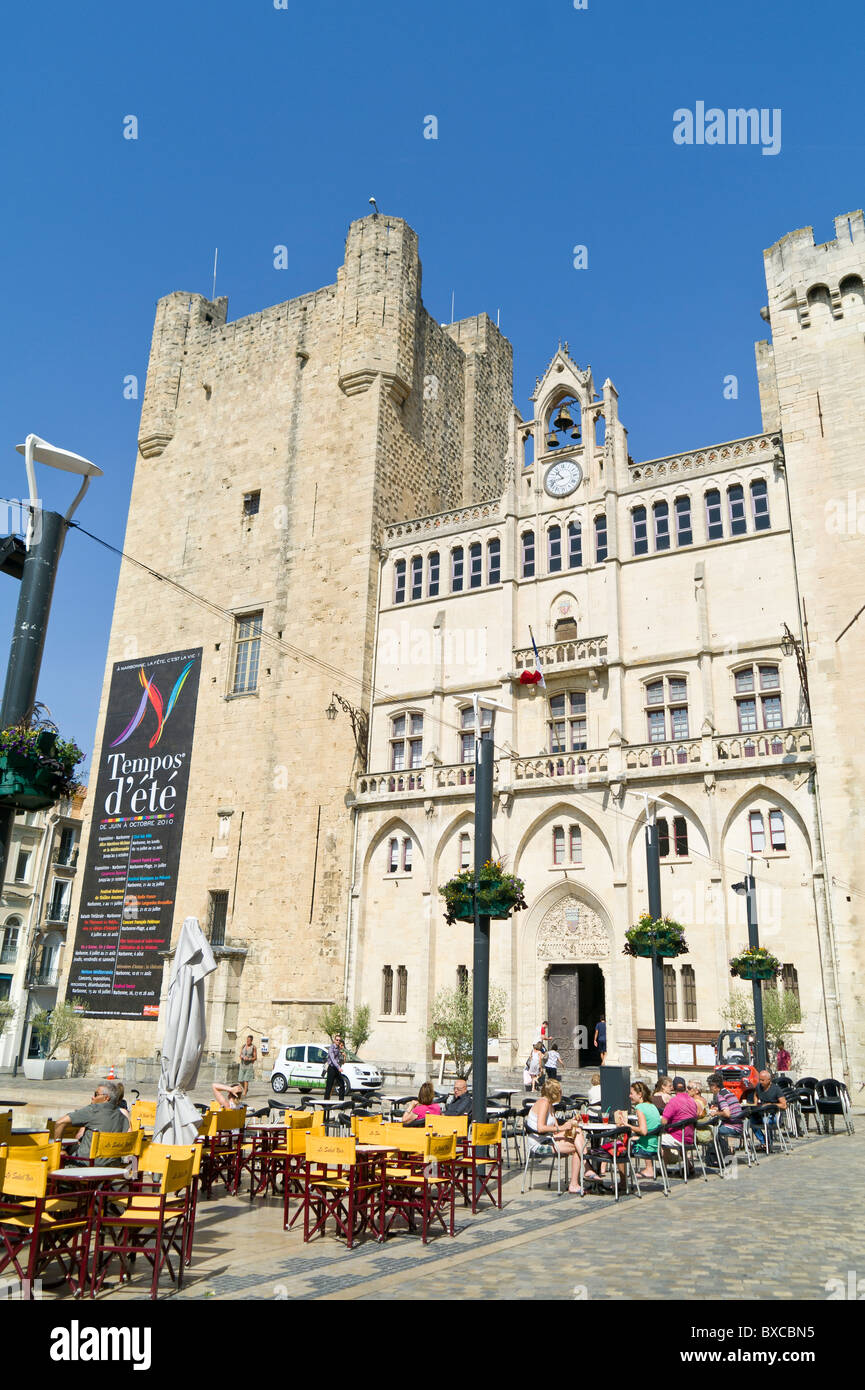 Palais des Archevêques Narbonne France Banque D'Images