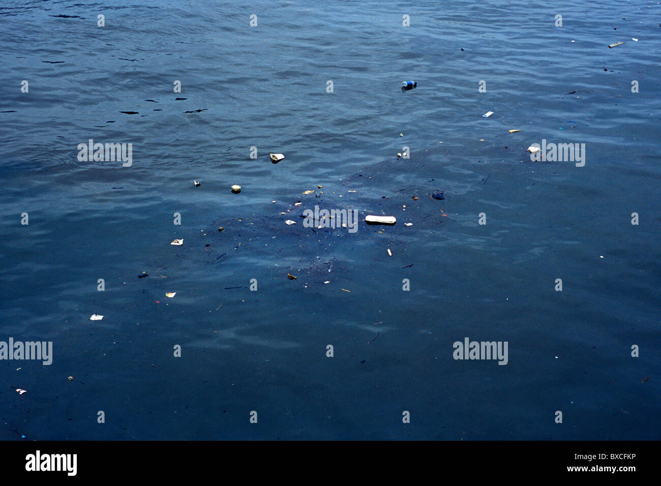 La pollution des océans, le Mexique, l'Océan Pacifique Banque D'Images