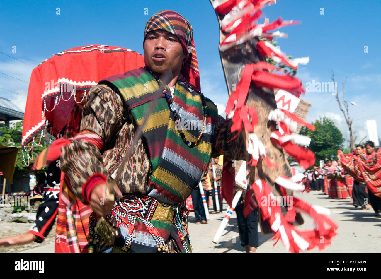 T'boli festival tribal, Le Lac Sebu, Cotabatu Sud, Mindanao, Philippines Banque D'Images