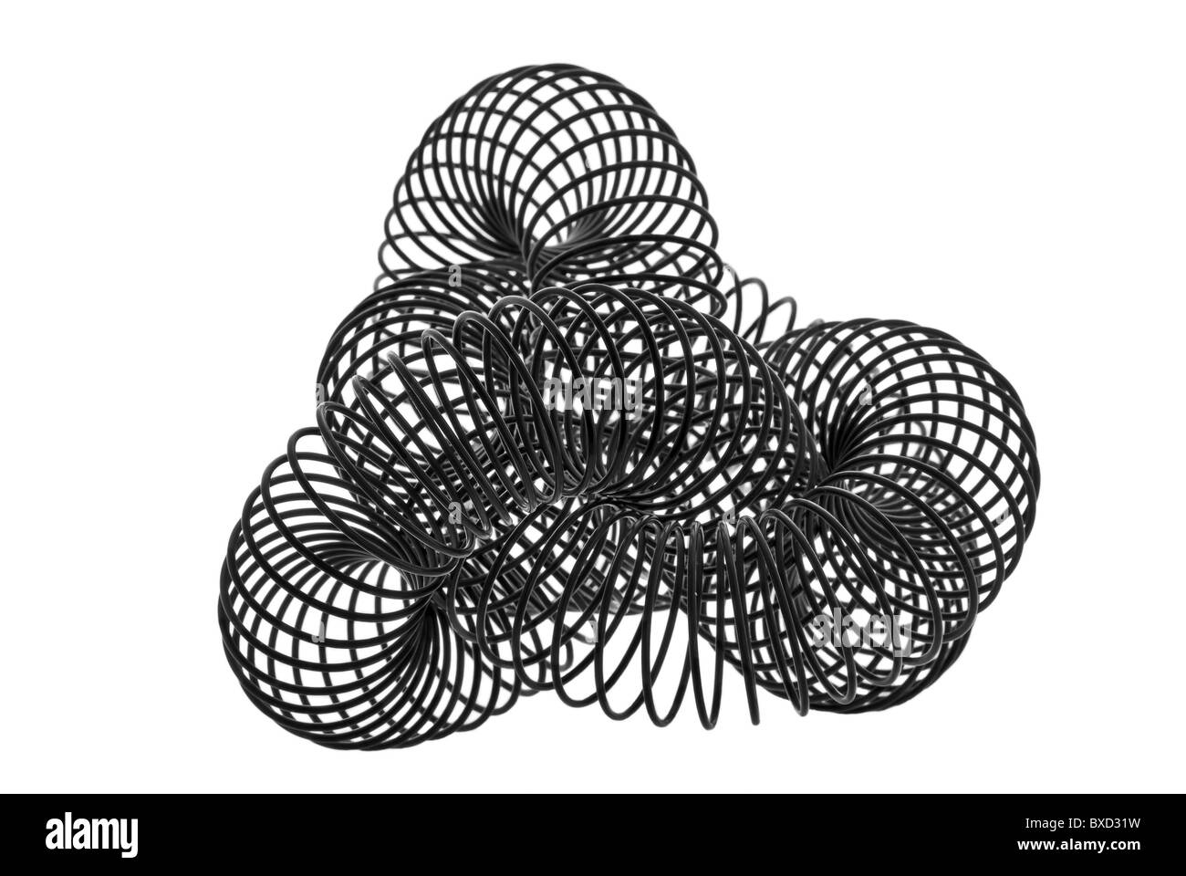 Spirale noir Banque D'Images