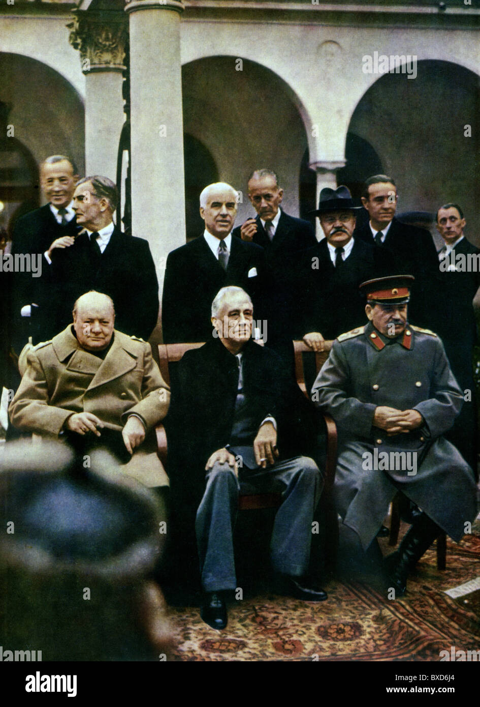 rencontre stalin roosevelt churchill