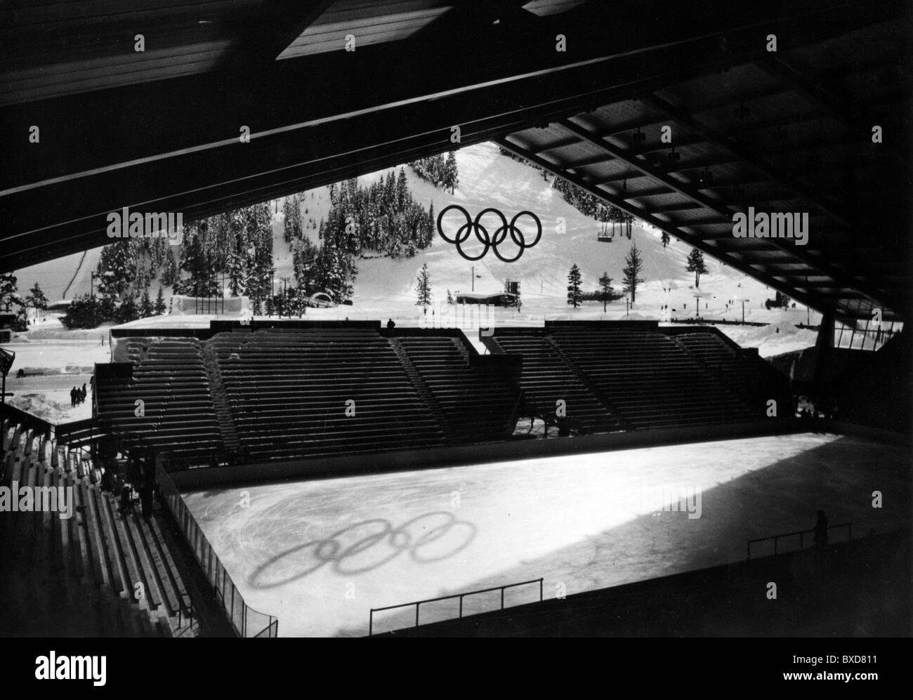 L'ouverture des Jeux Olympiques de 1960 au Stade Olympique de Rome