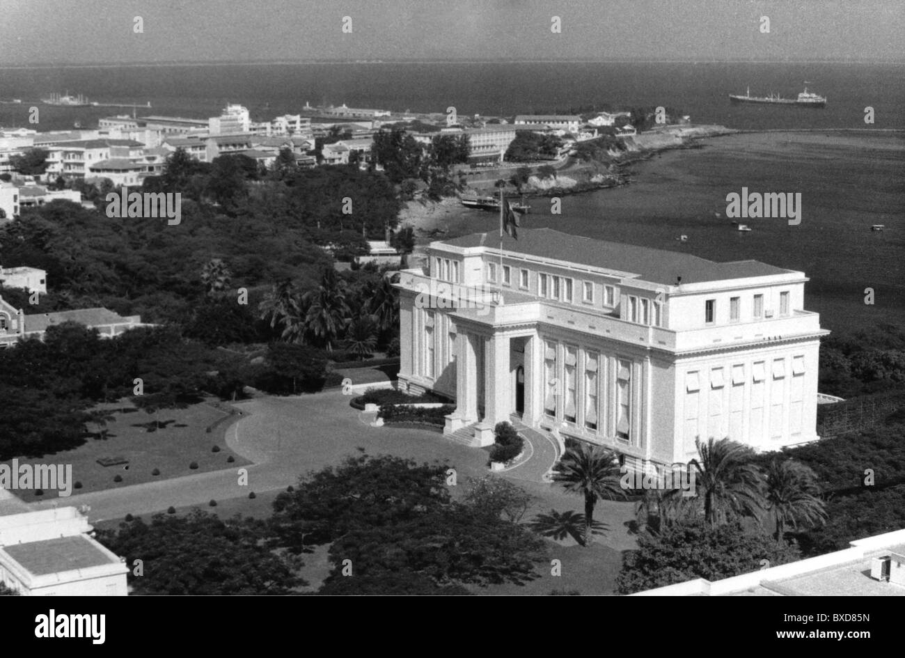 Géographie / Voyage, Sénégal, Dakar, bâtiments, le Palais présidentiel, vue extérieure, années 1960, droits additionnels-Clearences-non disponible Banque D'Images