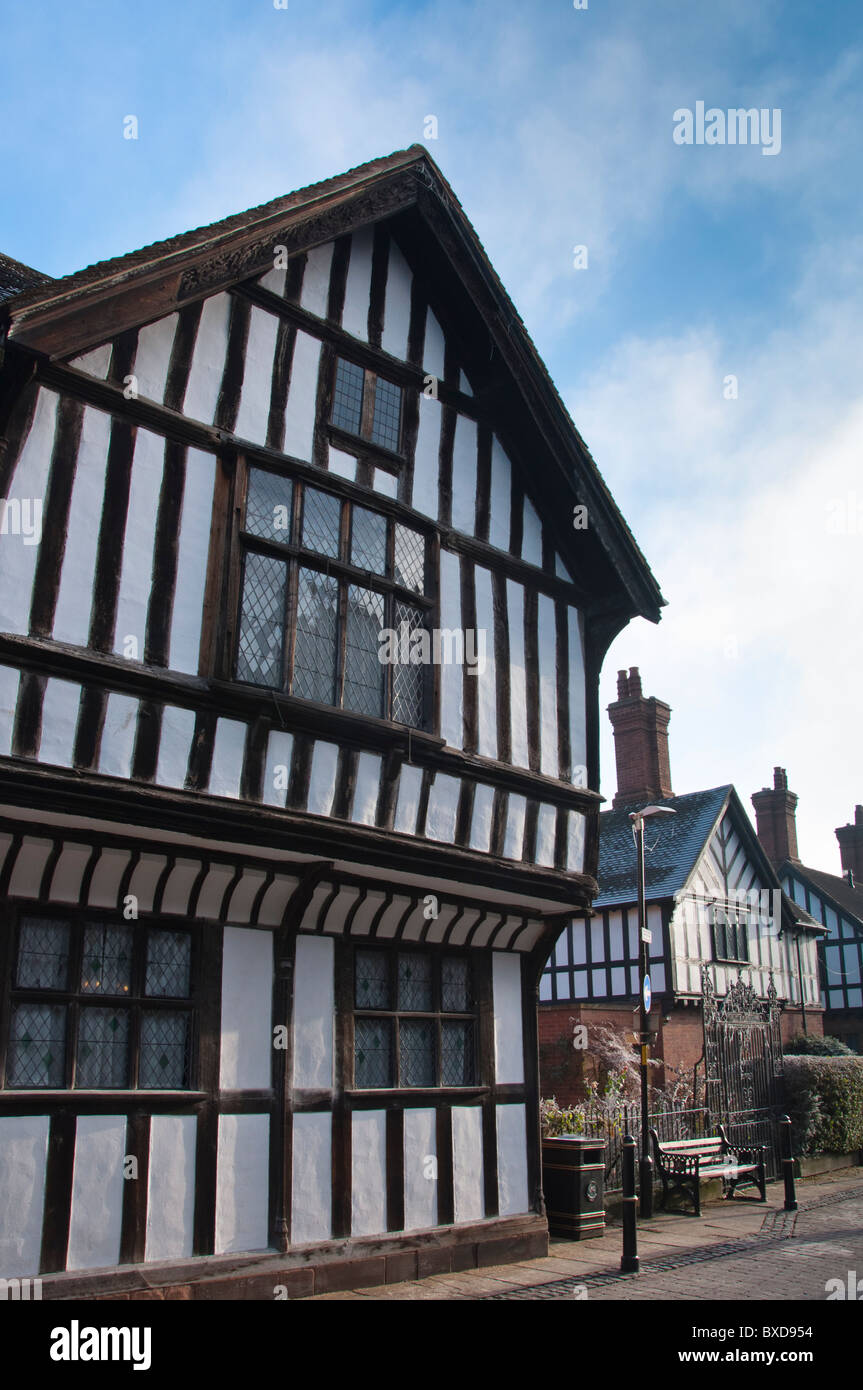 Le Frère, Greyfriars Street, Worcester, Worcestershire, Angleterre, Royaume-Uni. Banque D'Images
