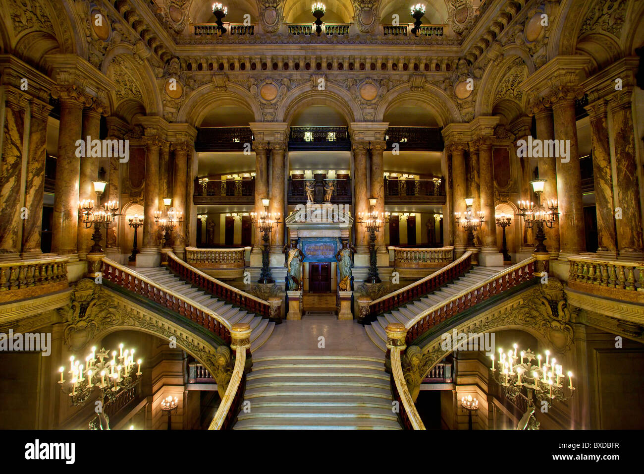 Paris, l'Opera House Banque D'Images