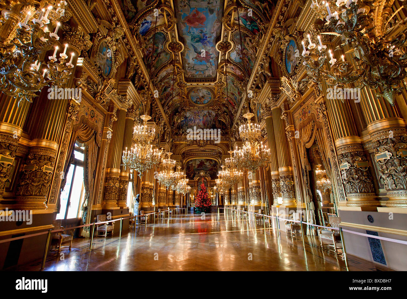 Paris, l'Opera House Banque D'Images