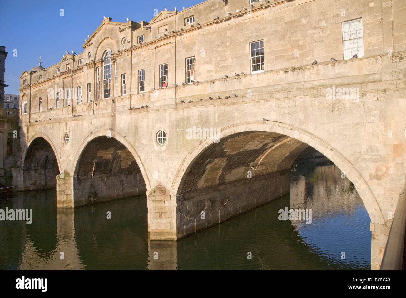 Pulteney Bridge, Bath, Somerset Banque D'Images