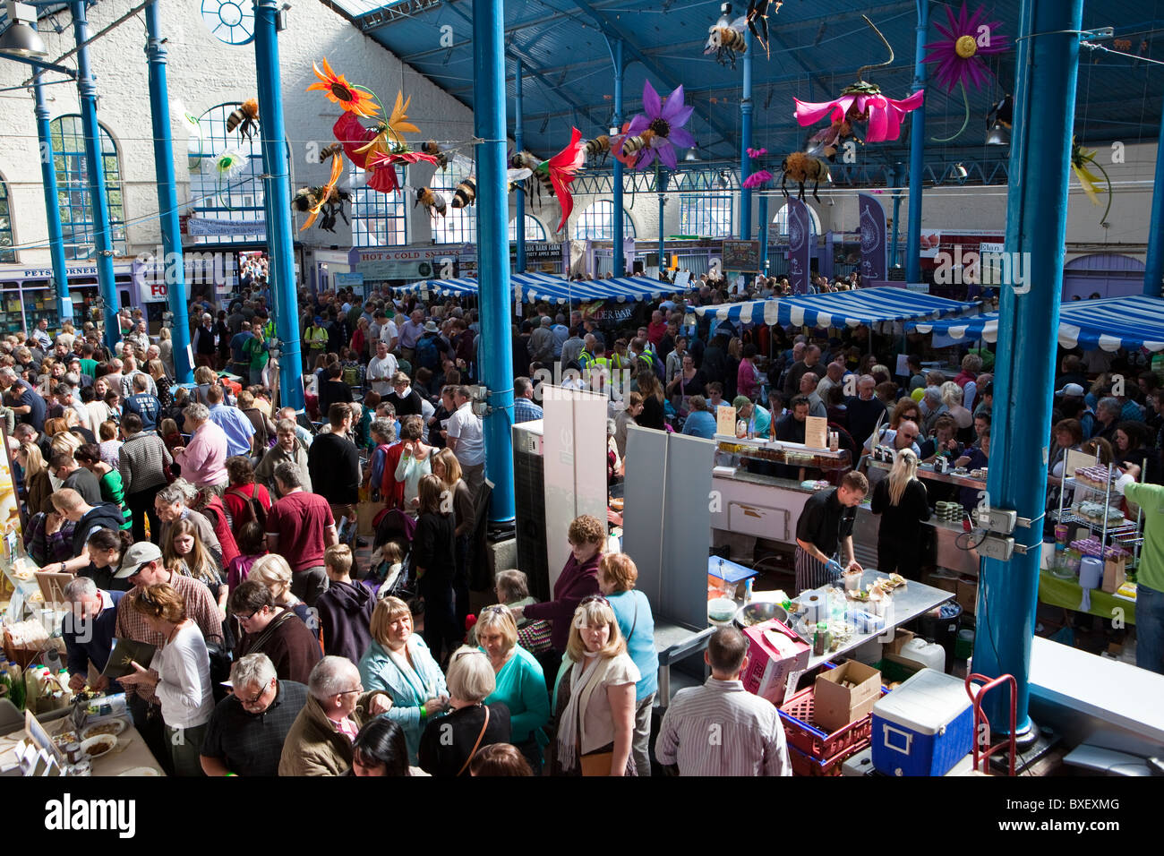 Abergavenny Food Festival, Monmouthshire, Wales, UK Banque D'Images