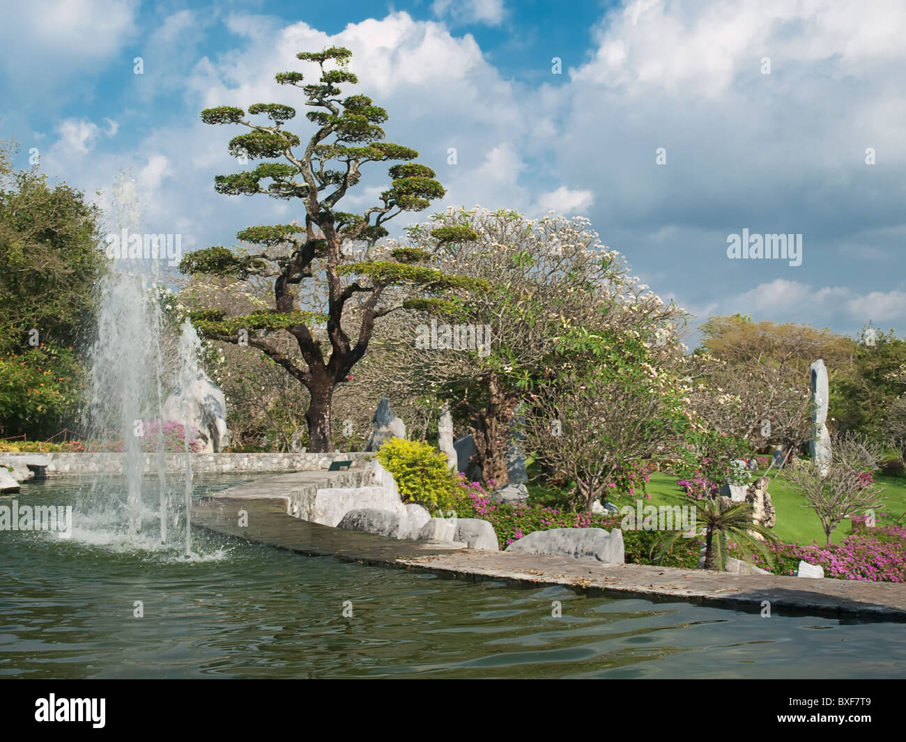 The Million Years Stone Park , image colorées prises dans le milieu de journée, Pattaya, Thaïlande,Asie,SE Banque D'Images