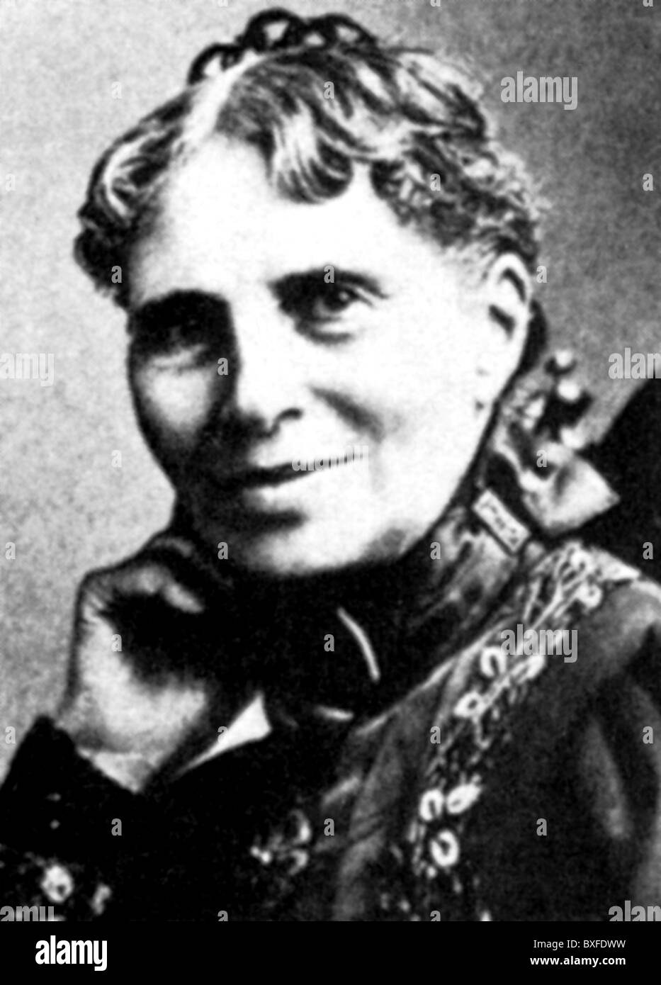 Barton, Clara Harlowe, 25.12.1821 - 12.4.1912, infirmière américaine, fondatrice de la Croix-Rouge américaine 1882, portrait, XIXe siècle, Banque D'Images