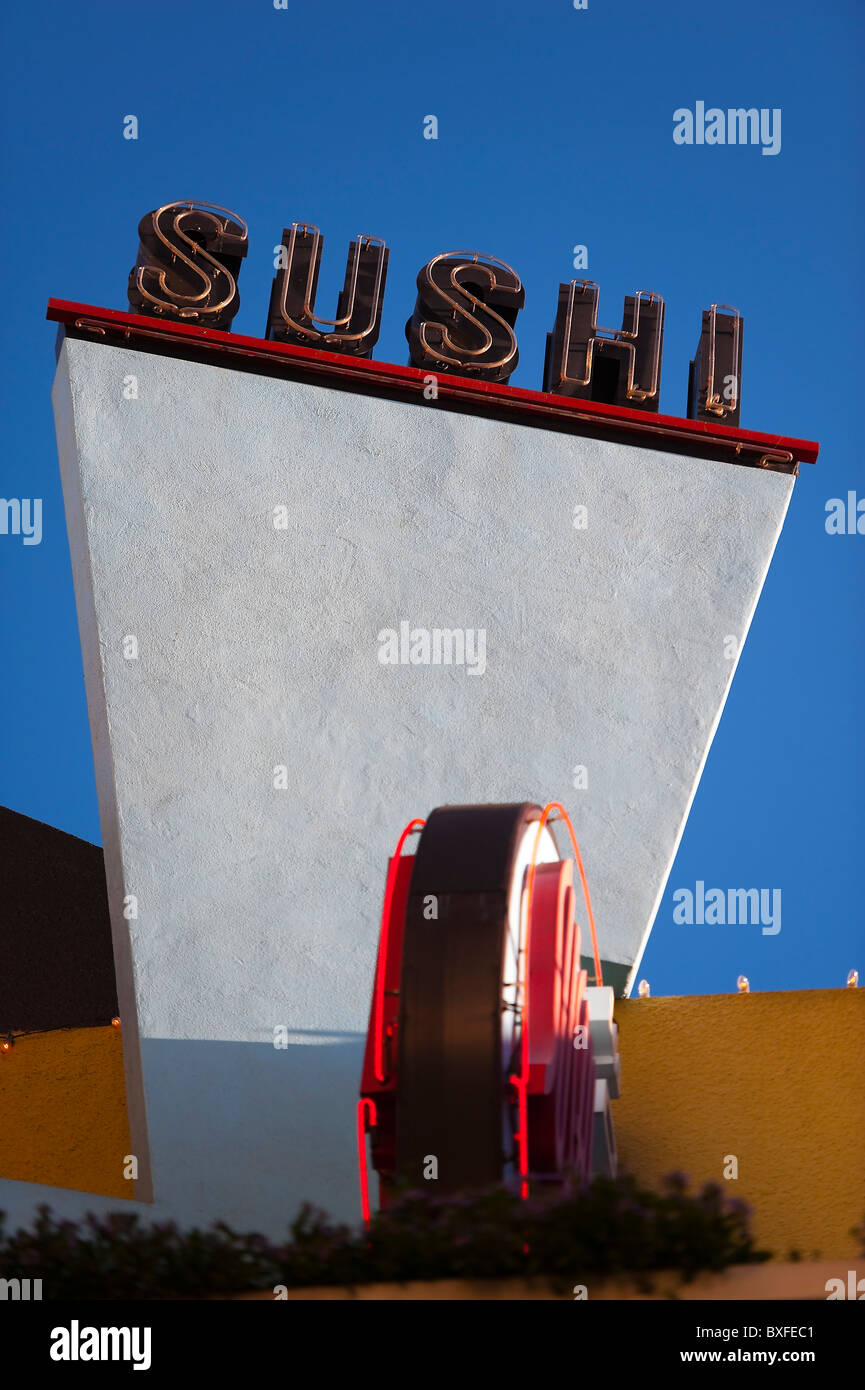 Restaurant Shusi, Westfield Horton Plaza Shopping Mall, le centre-ville de San Diego Banque D'Images