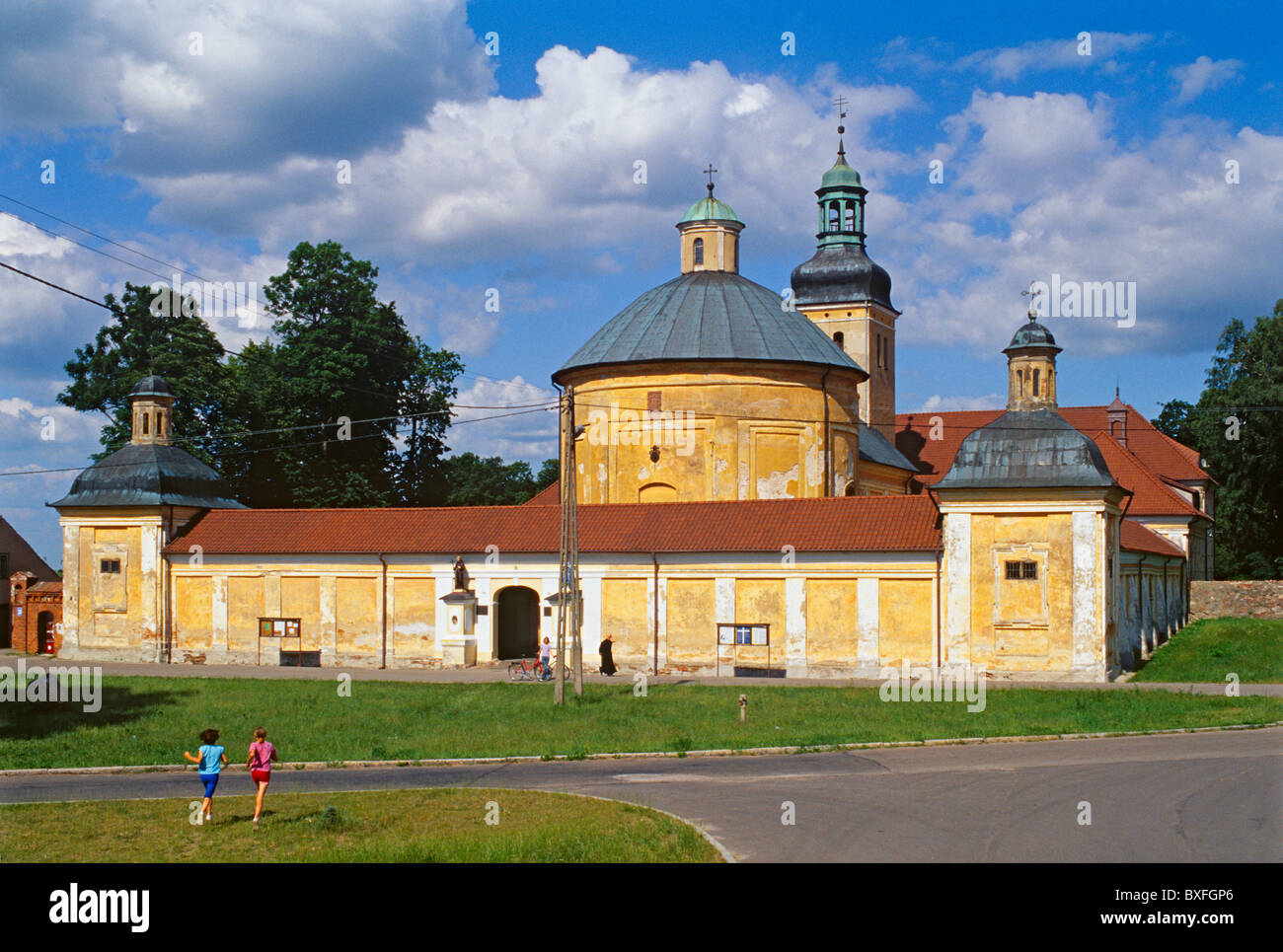 Le monastère Springborn (depuis 1945 Stoczek Klasztorny) est un petit lieu de pèlerinage marial polonais dans la Warmie et Mazurie. Banque D'Images