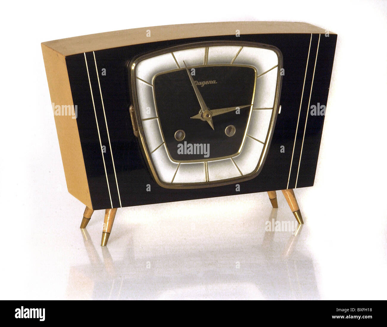 horloge table, Dugena, Allemagne, vers droits supplémentaires-Clearences-non disponible Photo Stock Alamy
