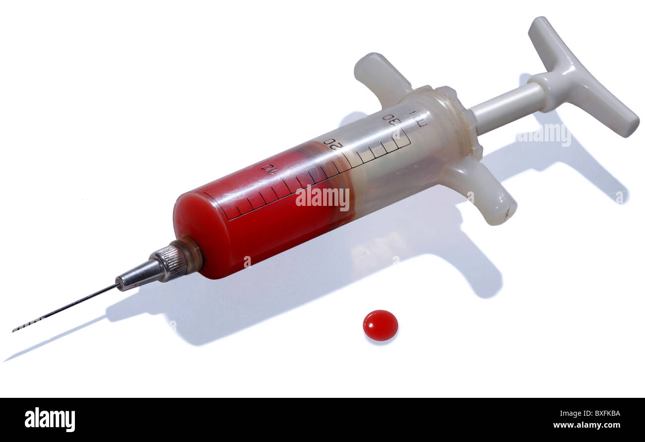 Médecine, instruments médicaux, seringue hypodermique, Allemagne, vers 1975, droits additionnels-Clearences-non disponible Banque D'Images