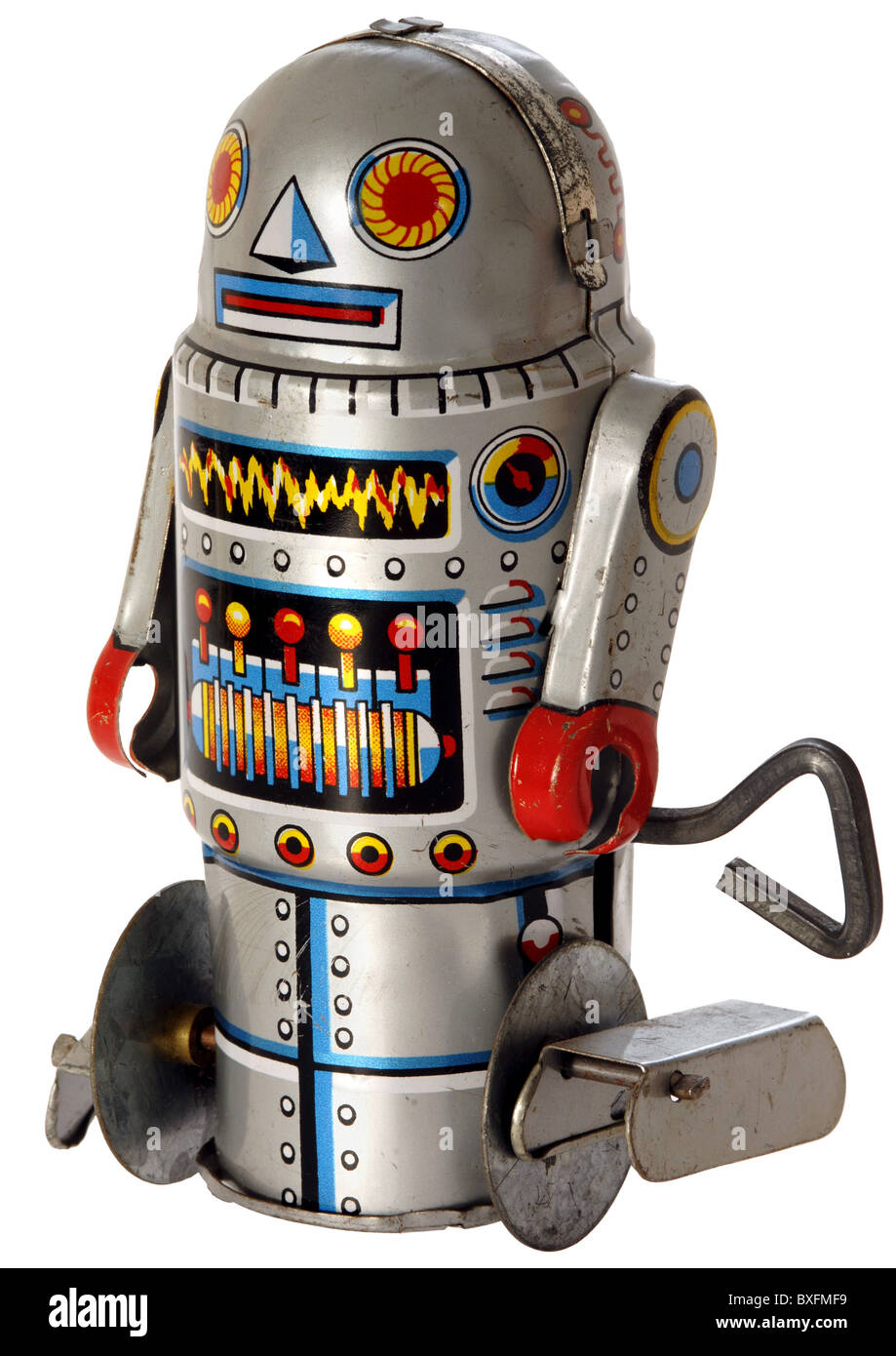 Jouets, robot de tôle, avec Japon, vers 1972, droits supplémentaires-Clearences-non disponible Banque D'Images