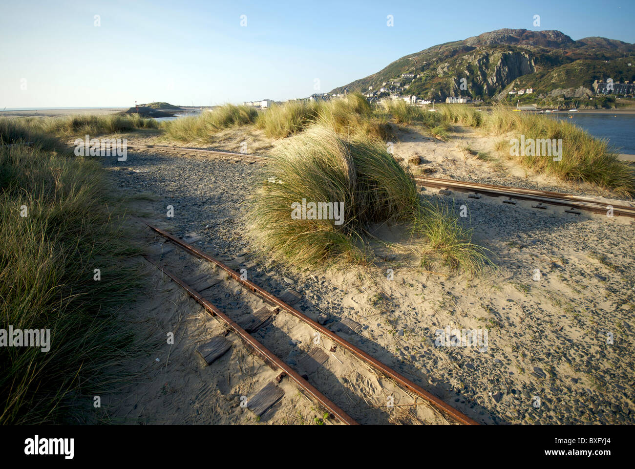 Fairbourne Gwynd Wales UK Railway Petit Gauge Steam Barmouth Banque D'Images