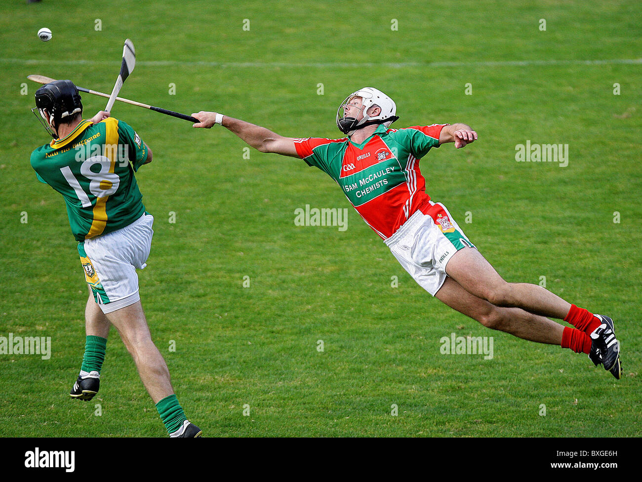 Gaa Hurling irlandais - Sport Banque D'Images