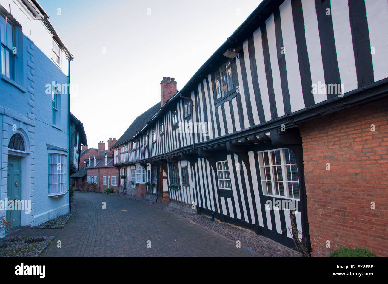 Malt Mill Lane, Stratford-upon-Avon, Warwickshire. Banque D'Images