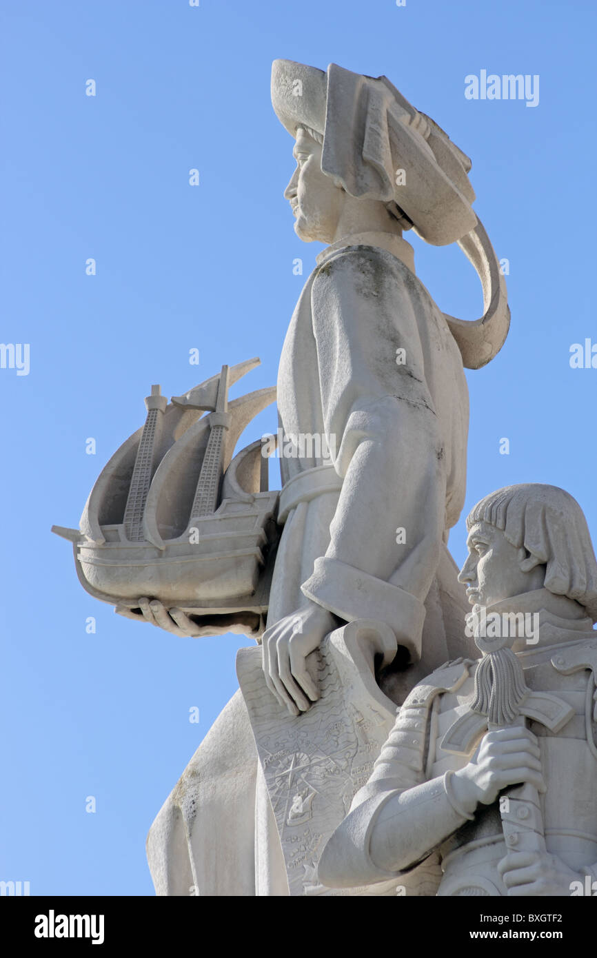 Monument des Découvertes, Belém, Lisbonne, Portugal Banque D'Images