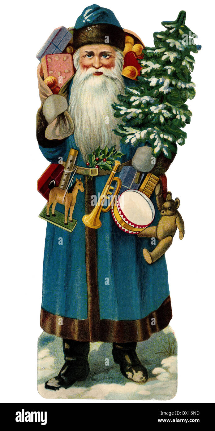 Tradition / folklore, Allemagne, Santa Claus, vers 1925, droits additionnels-Clearences-non disponible Banque D'Images