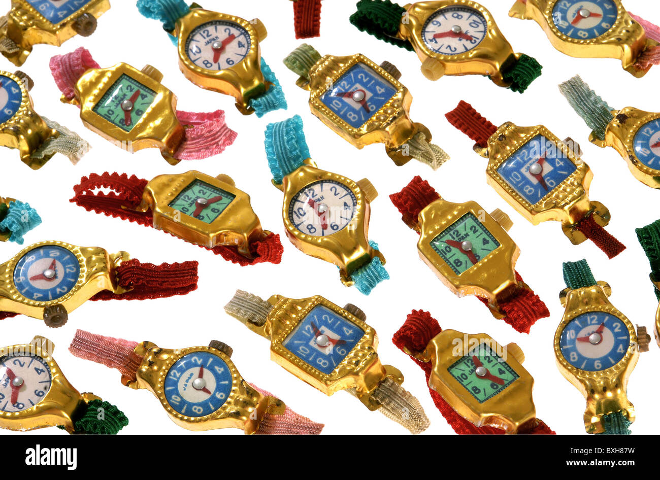 Horloges, horloges pour enfants, Japon, vers 1964, droits supplémentaires-Clearences-non disponible Banque D'Images