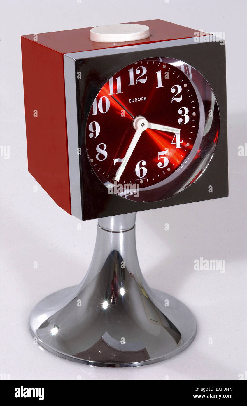 Horloges, horloge de table, design, Allemagne, vers 1975, droits supplémentaires-Clearences-non disponible Banque D'Images
