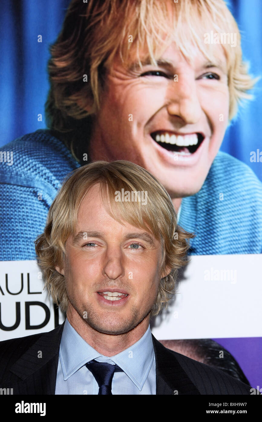OWEN WILSON COMMENT SAVEZ-VOUS PREMIÈRE MONDIALE LOS ANGELES CALIFORNIA USA 13 décembre 2010 Banque D'Images