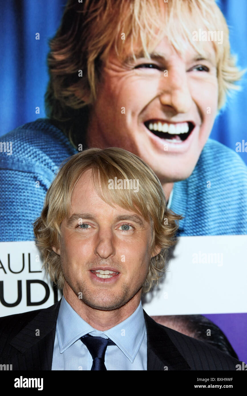 OWEN WILSON COMMENT SAVEZ-VOUS PREMIÈRE MONDIALE LOS ANGELES CALIFORNIA USA 13 décembre 2010 Banque D'Images