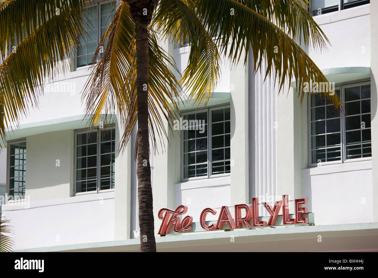 Le Carlyle dans South Beach Miami Luxury Condo Location sur Ocean Drive, à South Beach, Miami, Floride, USA Banque D'Images Le Carlyle dans South Beach Miami Luxury Condo Location sur Ocean Drive, à South Beach, Miami, Floride, USA Banque D'Images