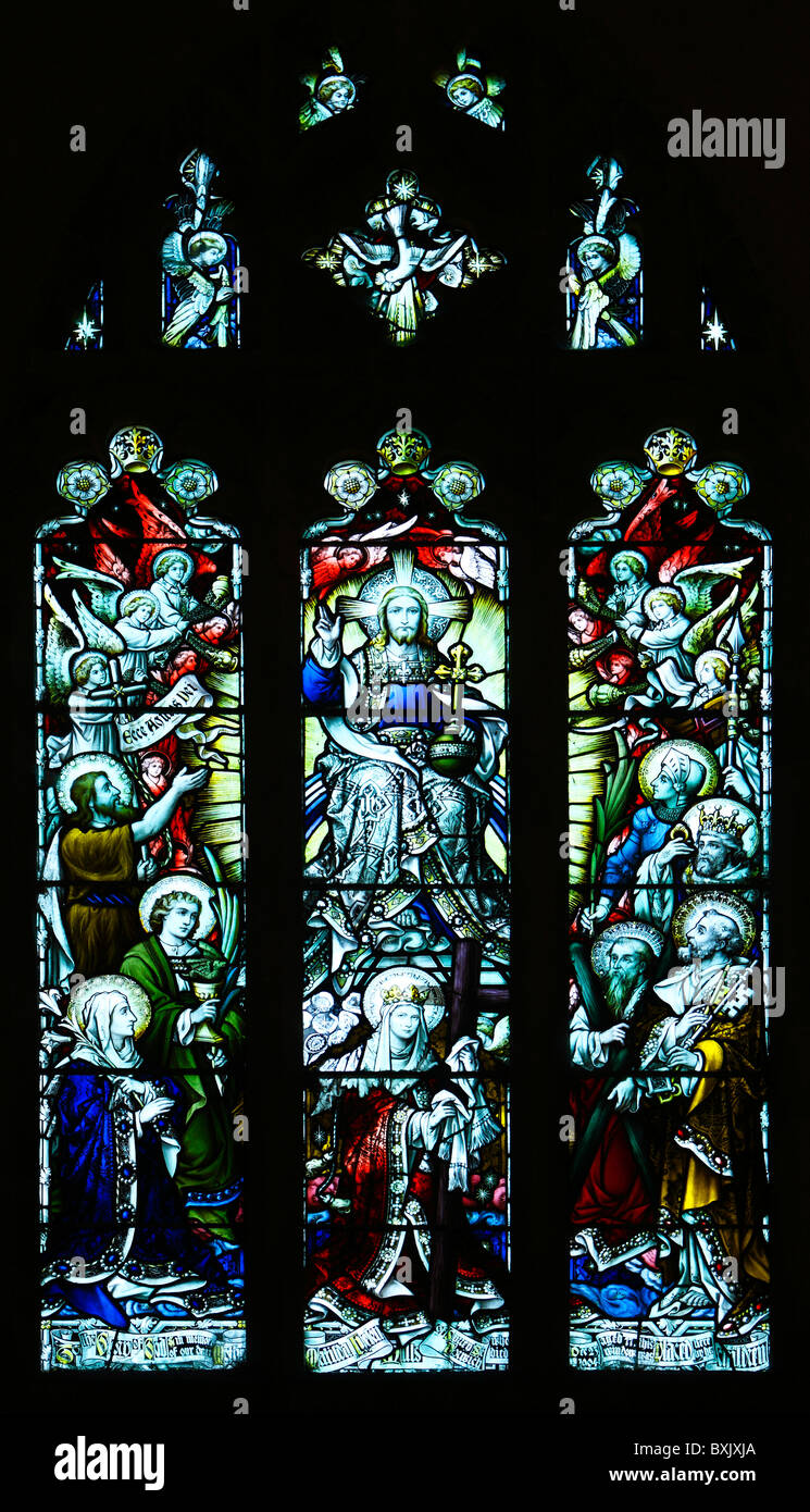 Église St Helens, Ranworth Banque D'Images