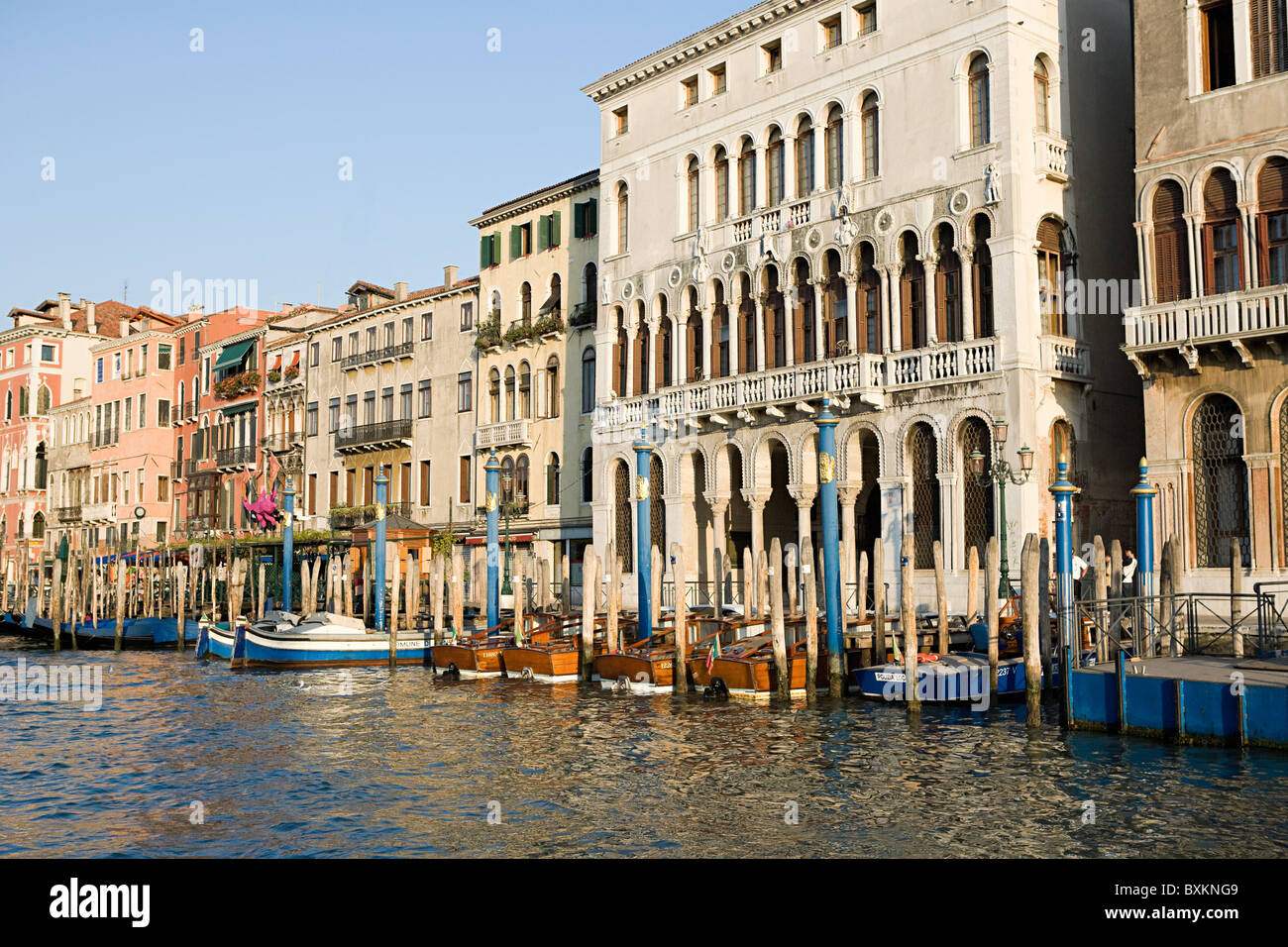 Grand canal, Venise, Italie Banque D'Images