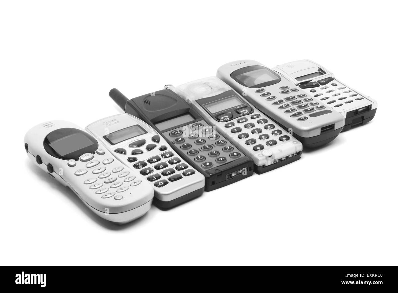 Téléphones mobiles Banque D'Images