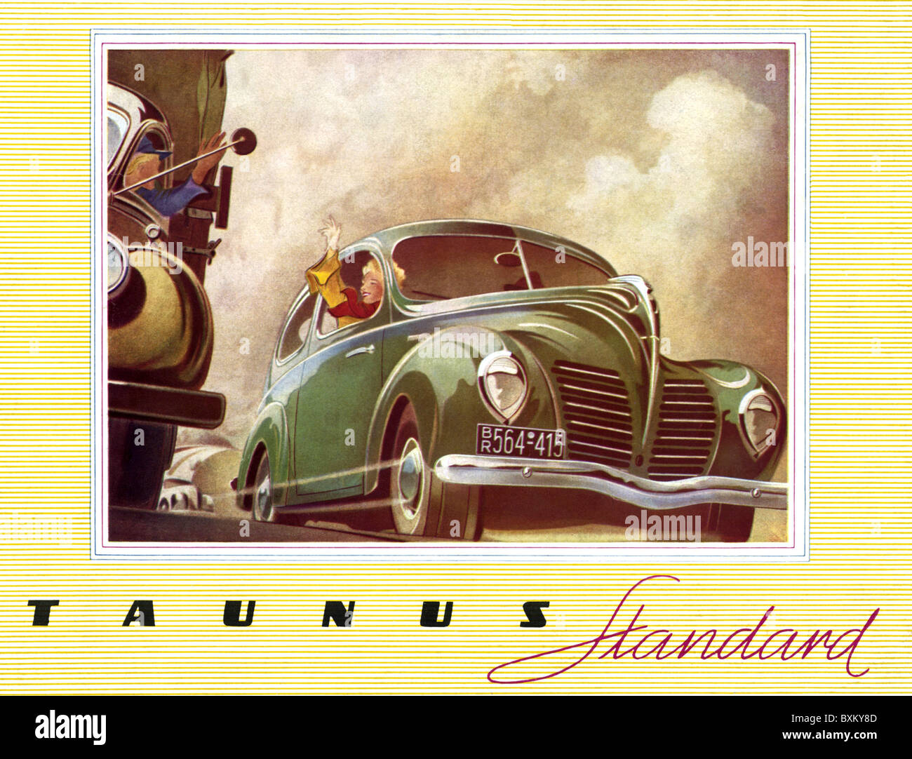 Transport / transport, voiture, variantes de véhicule, Ford Taunus Standard, fabriqué par Ford-Werke AG Cologne, Allemagne, 1948, droits additionnels-Clearences-non disponible Banque D'Images