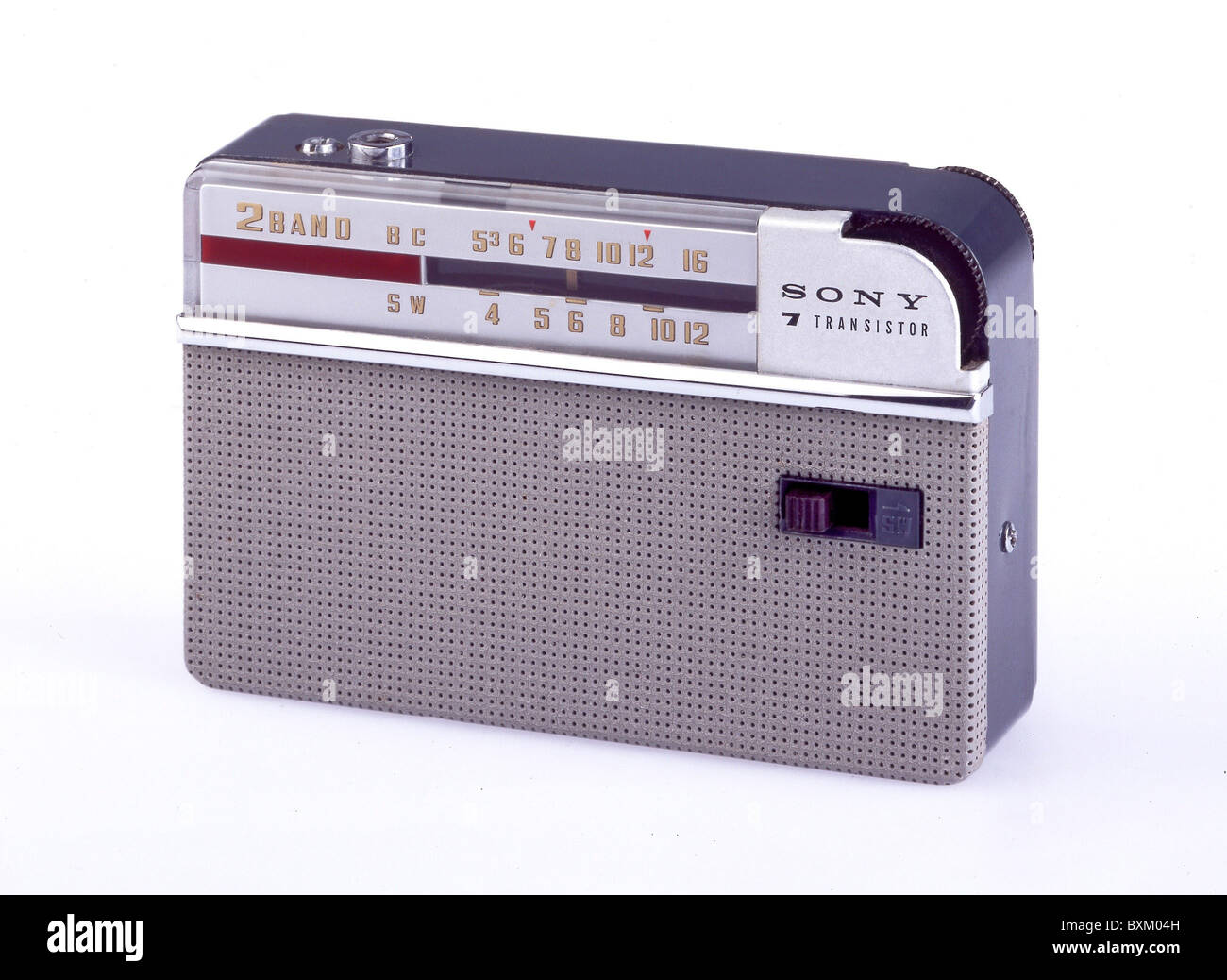 Broadcast, radio sets, transistor radio, Sony TR 714, Japon, 1959, communications, technique, technique, technique, historique, historique, années 1950, 50s, 20e siècle, poche, portable, design, japonais, fabriqué au Japon, coupure, découpe, collection Los, découpe, découpes, droits supplémentaires-Clearences-non disponible Banque D'Images