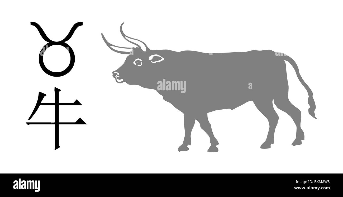 Vector illustration du signe du zodiaque Banque D'Images