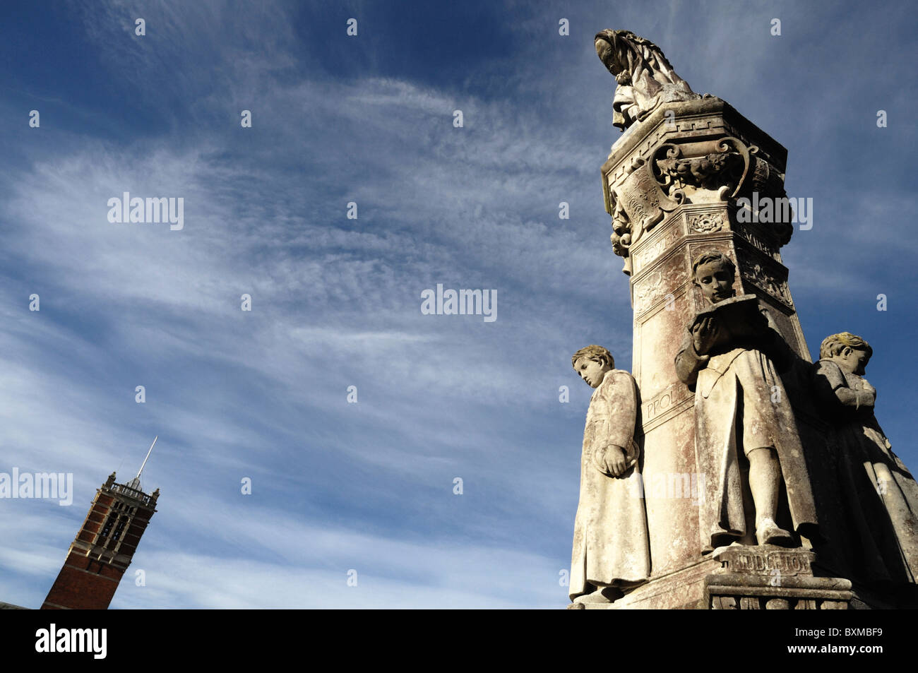 L'architecture à l'école de l'hôpital du Christ dans le Sussex, au Royaume-Uni. Banque D'Images