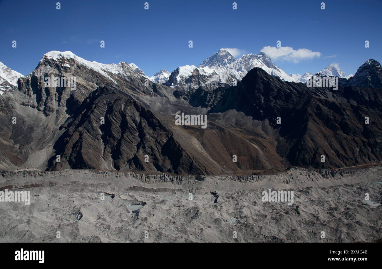 Trekking au camp de base de l'Everest au Népal Banque D'Images Trekking au camp de base de l'Everest au Népal Banque D'Images