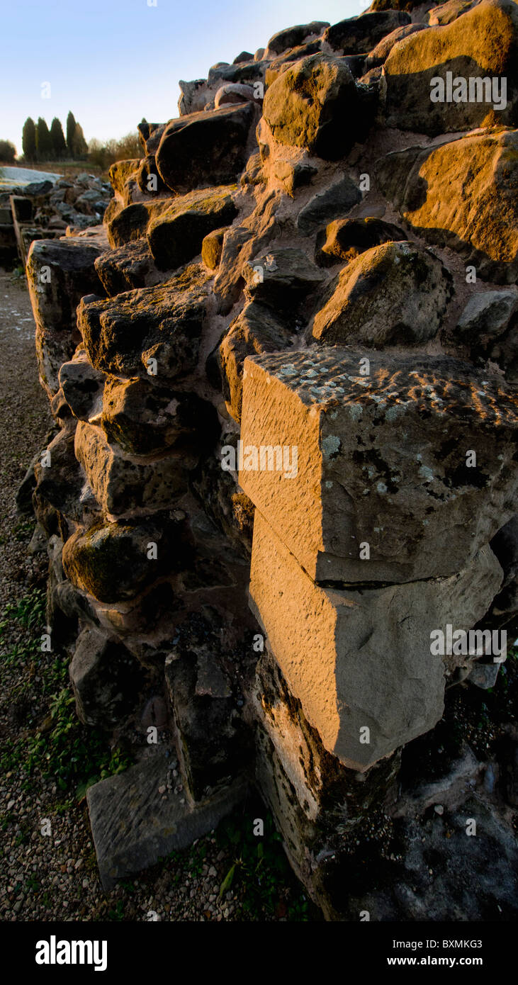 Les ruines de l'abbaye de bordesley midlands worcestershire redditch uk Banque D'Images