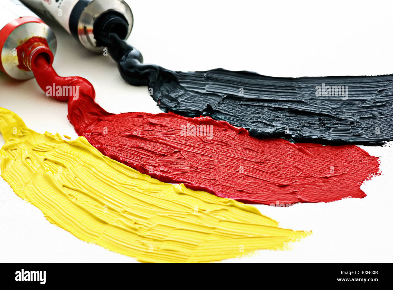 couleurs allemandes Banque D'Images