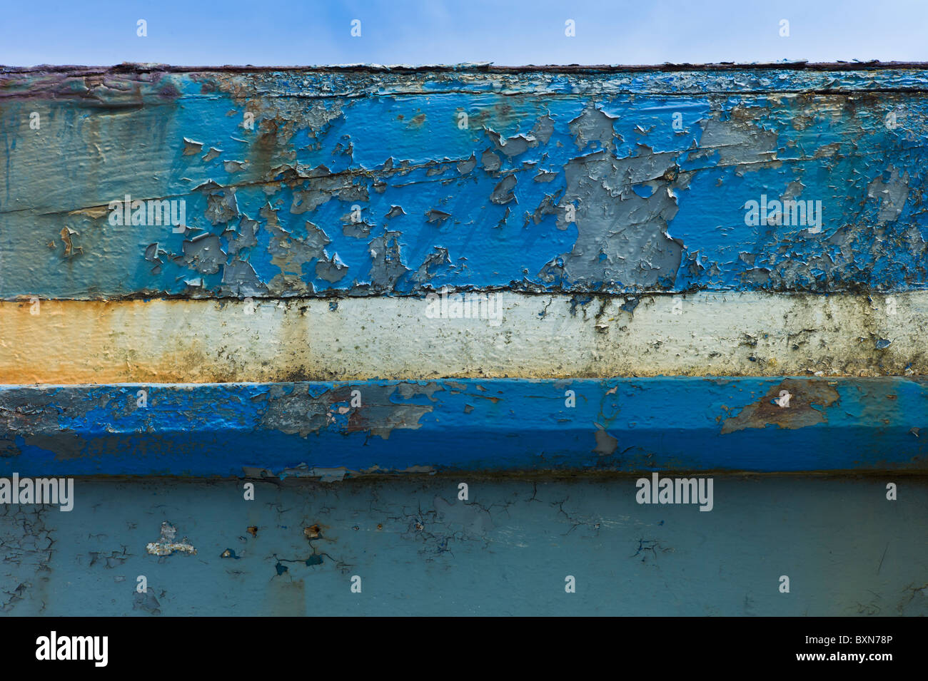 Bateau de pêche au Slade Harbour, comté de Wexford, Irlande du Sud Banque D'Images