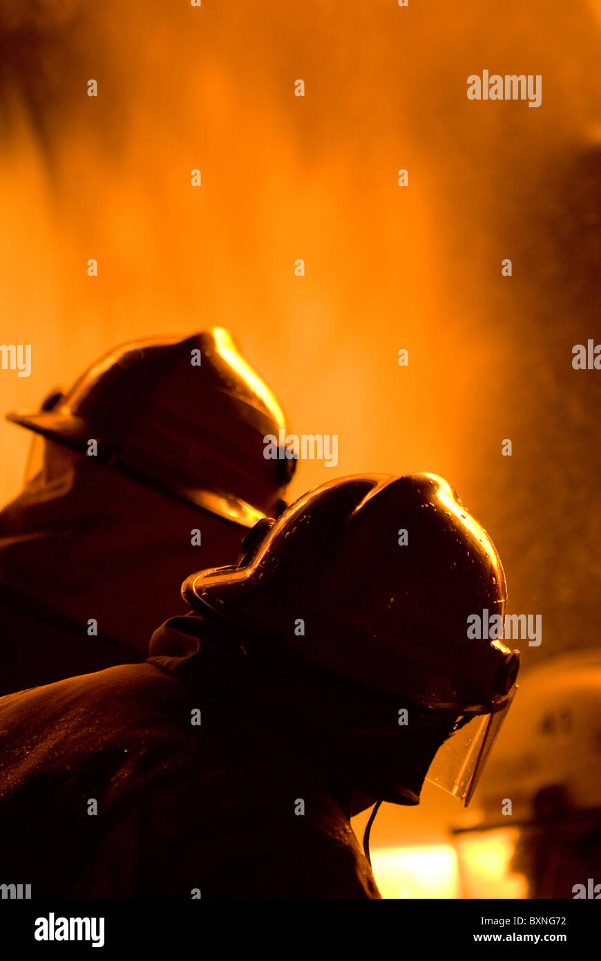 Lincoln fire brigade Christchurch Nouvelle Zélande Banque D'Images