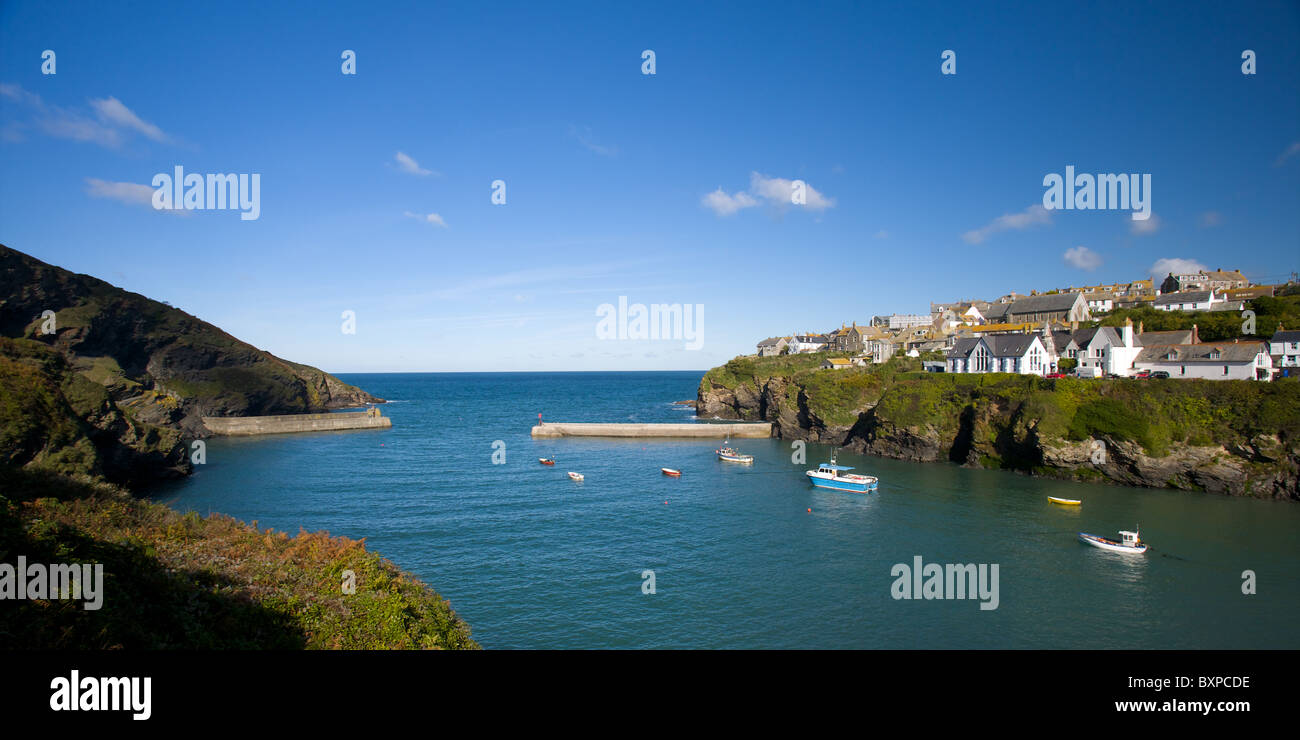 Port Isaac, Cornwall Banque D'Images