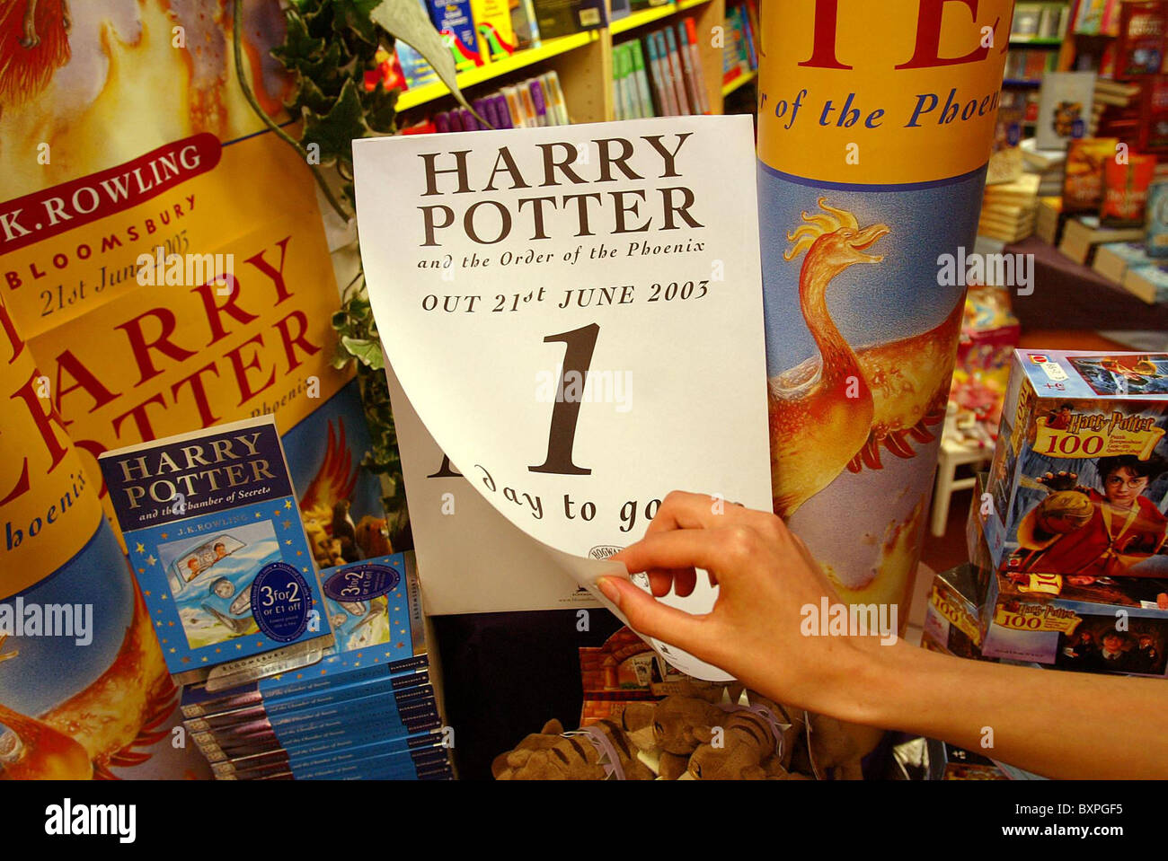 Signets de Harry Potter. Photo par James Boardman. Banque D'Images