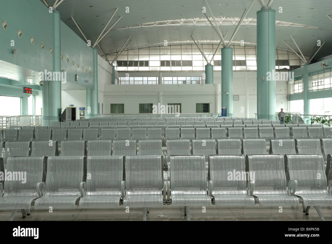Yangzhou railway station une ville dans la province de Jiangsu en Chine Banque D'Images